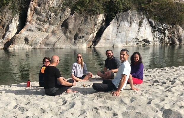 ASE training/retreat - river session