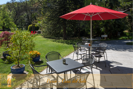 Parkhotel Emmaus outside seating