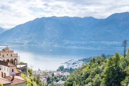 View over Locarno and Lake Maggiore-small